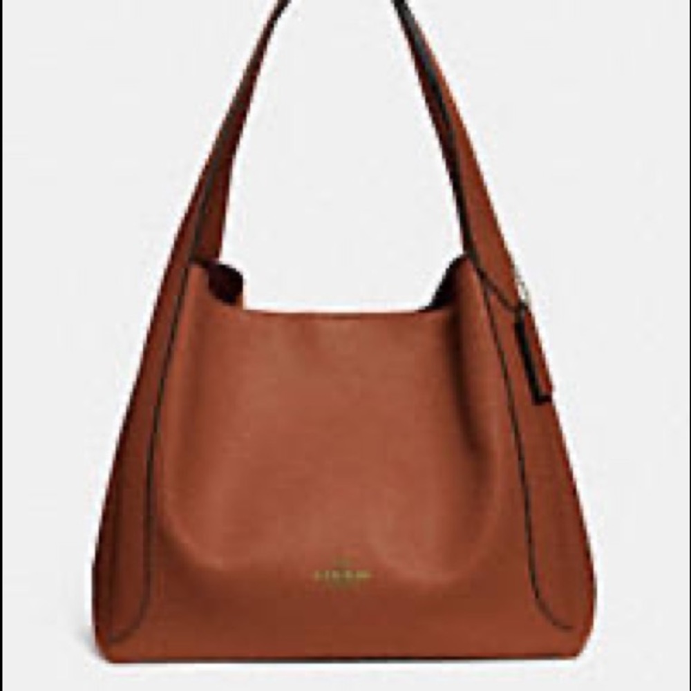 Hadley Hobo Pebble Leather Gold/1941 Saddle
